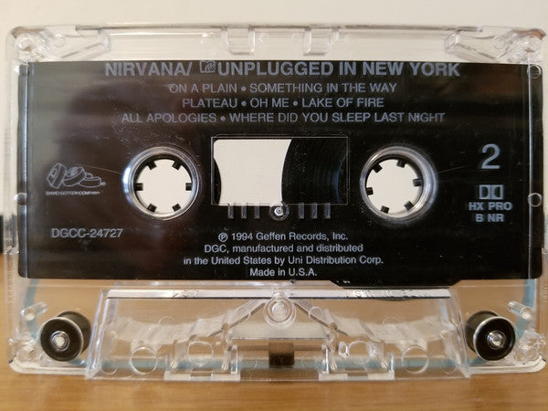 Nirvana : MTV Unplugged In New York (Cass, Album, Dol)