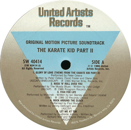 Various : The Karate Kid Part II (Original Motion Picture Soundtrack) (LP, Comp)