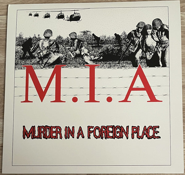 M.I.A* : Murder In A Foreign Place (LP, Album, RE, Red)