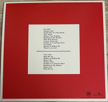 M.I.A* : Murder In A Foreign Place (LP, Album, RE, Red)