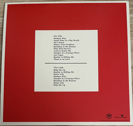 M.I.A* : Murder In A Foreign Place (LP, Album, RE, Red)