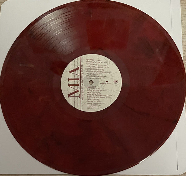 M.I.A* : Murder In A Foreign Place (LP, Album, RE, Red)