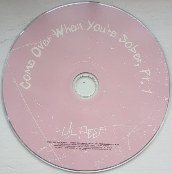 Lil Peep : Come Over When You're Sober, Pt. 1 (CD, Album)