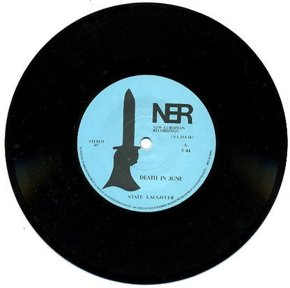 Death In June : State Laughter / Holy Water (7")