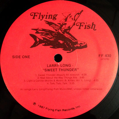 Larry Long : Sweet Thunder (LP, Album)
