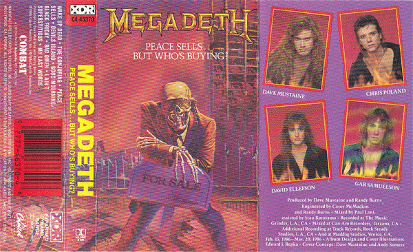 Megadeth : Peace Sells...But Who's Buying? (Cass, Album, Dol)