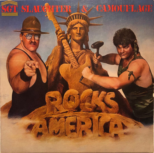 Sgt. Slaughter (2) & Camouflage (14) : Rocks America (LP, Album)