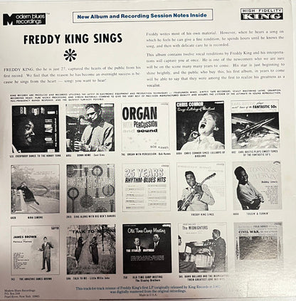 Freddie King : Freddie King Sings (LP)