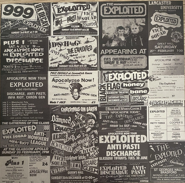 The Exploited : Punks Not Dead (LP, Album, RE)