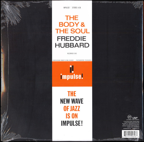 Freddie Hubbard : The Body & The Soul (LP, Album, RE, 180)