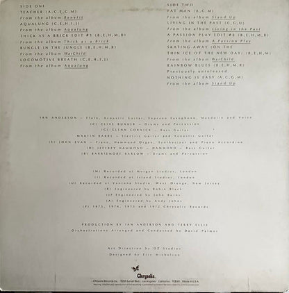 Jethro Tull : M.U.- The Best Of Jethro Tull (LP, Comp, RE, Pit)