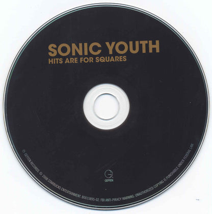 Sonic Youth : Hits Are For Squares (CD, Comp, Jew)