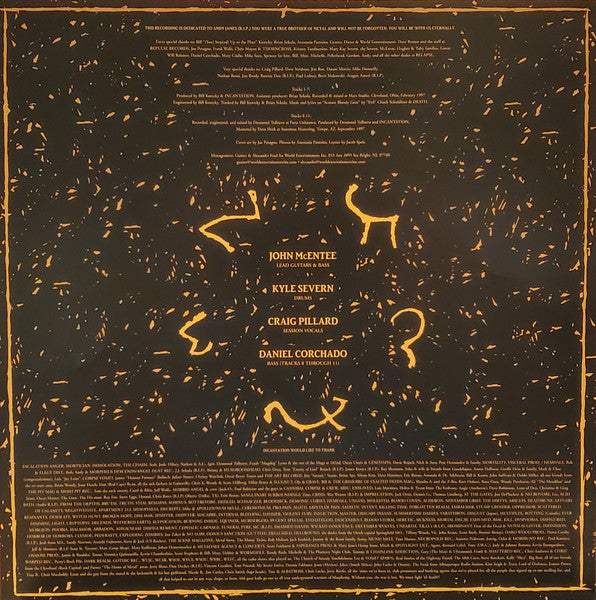 Incantation : The Forsaken Mourning Of Angelic Anguish (LP, MiniAlbum, RE, Ora)
