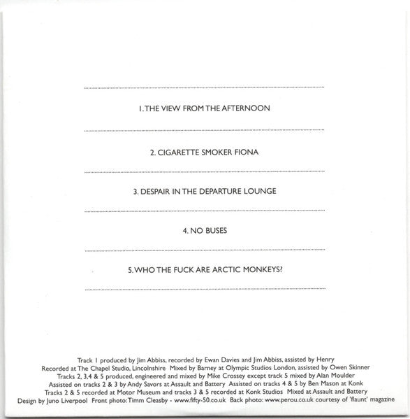 Arctic Monkeys : Who The Fuck Are Arctic Monkeys? (CD, EP)