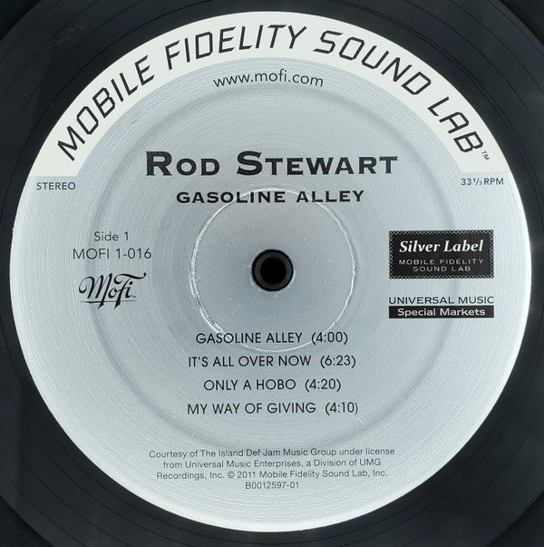 Rod Stewart : Gasoline Alley (LP, Album, Ltd, Num, RE, RM)