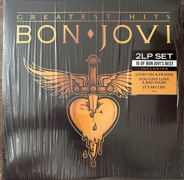 Bon Jovi : Greatest Hits (2xLP, Album, Comp, Gat)