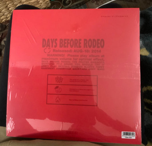 Travis Scott (2) : Days Before Rodeo (LP, Mixtape, RE)