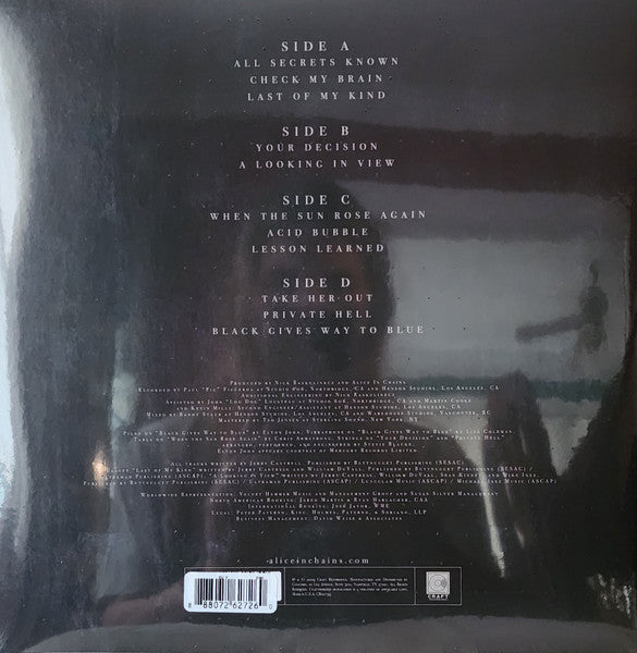 Alice In Chains : Black Gives Way To Blue (2xLP, Album, Ltd, Ele)