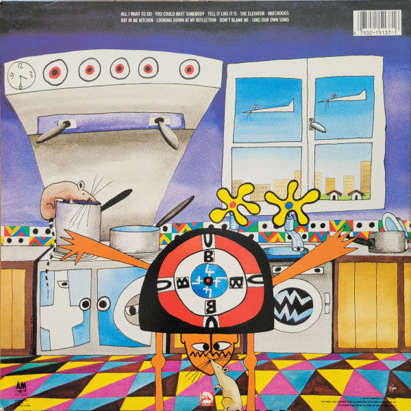 UB40 : Rat In The Kitchen (LP, Album, Ind)