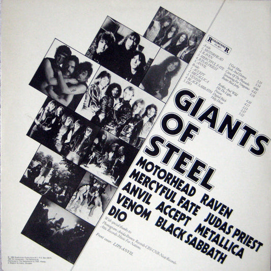 Various : Giants Of Steel (LP, Comp)