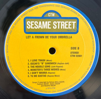 Oscar The Grouch : Let A Frown Be Your Umbrella (LP)