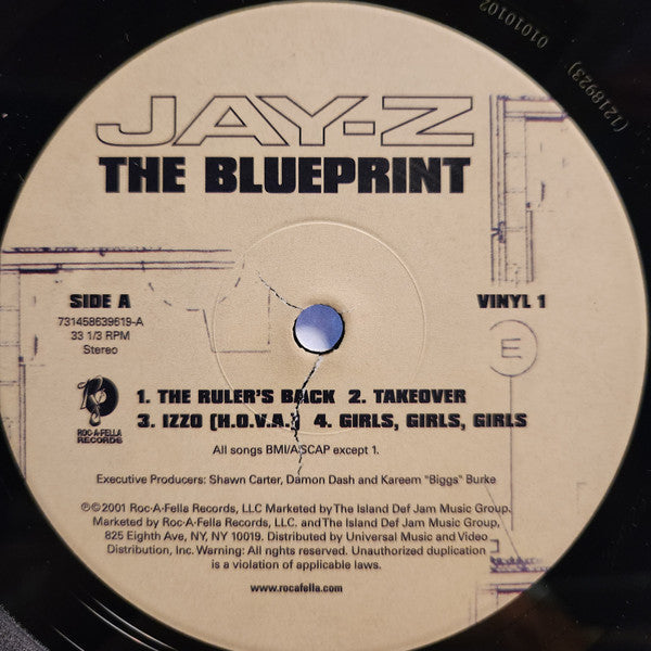 Jay-Z : The Blueprint (2xLP, Album, RE)