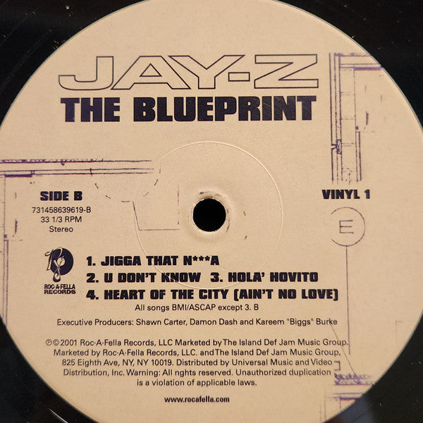 Jay-Z : The Blueprint (2xLP, Album, RE)