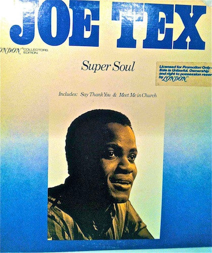 Joe Tex : Super Soul (LP, Comp, RE)