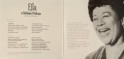 Ella Fitzgerald : Ella Wishes You A Swinging Christmas (LP, Album, Mono, Dlx, RE)