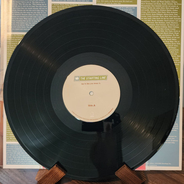 The Starting Line : Say It Like You Mean It (LP, Album, RE, RM)