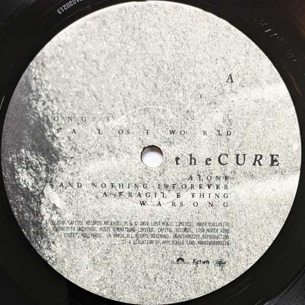 The Cure : Songs Of A Lost World (LP, Album, Bioplastic, 180)