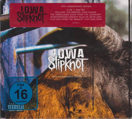 Slipknot : Iowa (CD, Album, RE + CD + DVD-V, PAL + 10t)