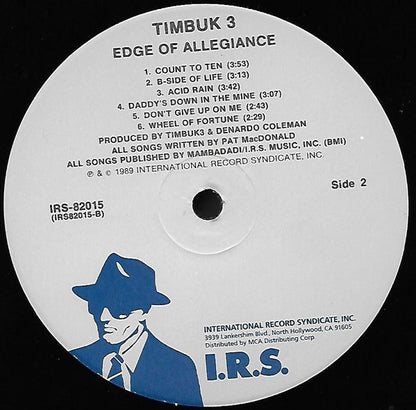 Timbuk 3 : Edge Of Allegiance (LP, Album)