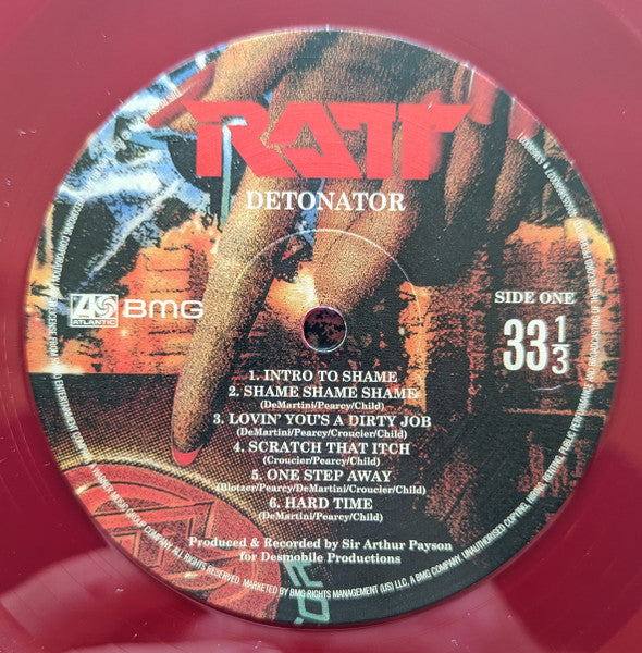 Ratt : Detonator (LP, Album, Ltd, RE, Red)