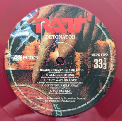 Ratt : Detonator (LP, Album, Ltd, RE, Red)