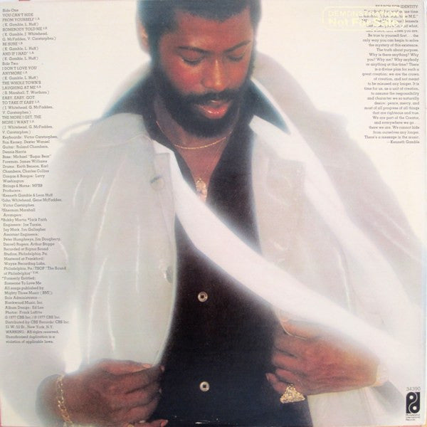 Teddy Pendergrass : Teddy Pendergrass (LP, Album, Promo)