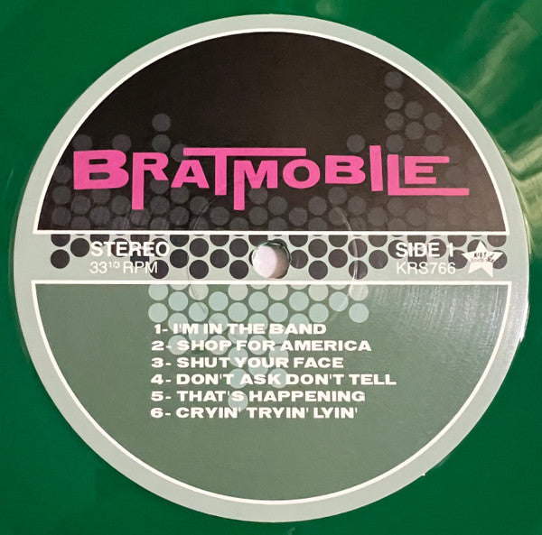 Bratmobile : Girls Get Busy (LP, Album, RE, Eve)