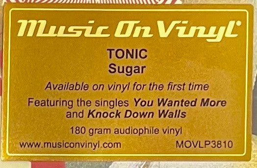 Tonic (2) : Sugar (LP, Album, RE, 180)