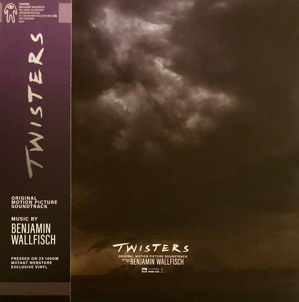 Benjamin Wallfisch : Twisters (Original Motion Picture Soundtrack) (2xLP, Album, Ltd, Cle)