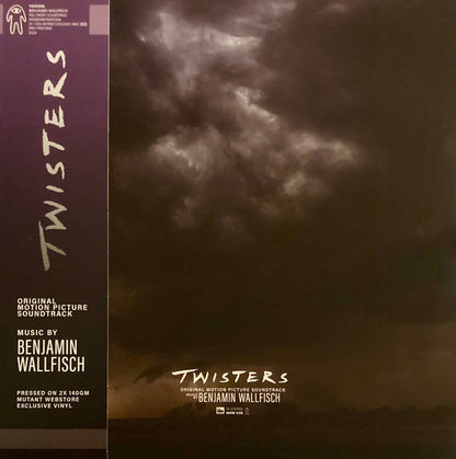 Benjamin Wallfisch : Twisters (Original Motion Picture Soundtrack) (2xLP, Album, Ltd, Cle)