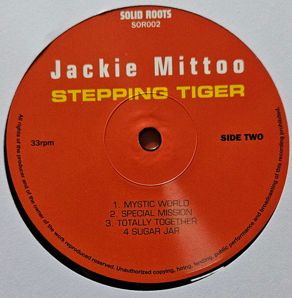 Jackie Mittoo : Stepping Tiger (LP, Album, RE)