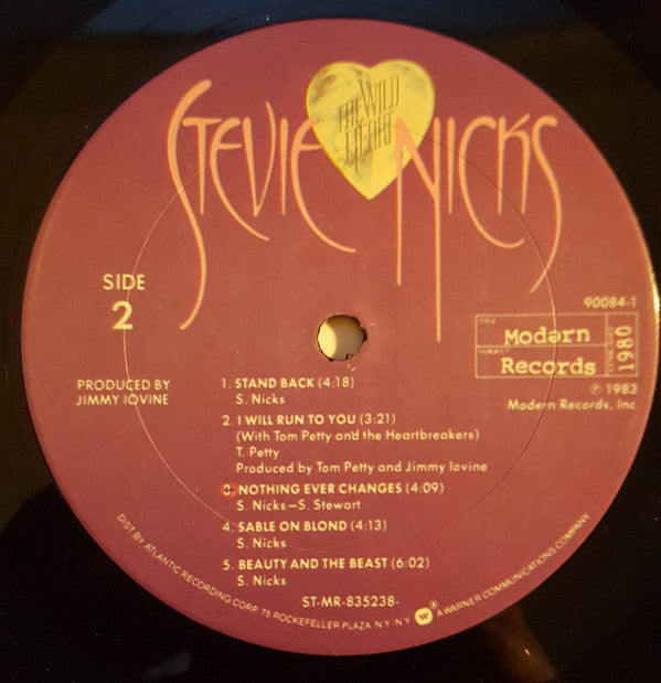 Stevie Nicks : The Wild Heart (LP, Album, Club, Car)