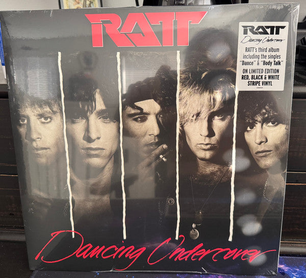 Ratt : Dancing Undercover (LP, Album, Ltd, RE, Red)