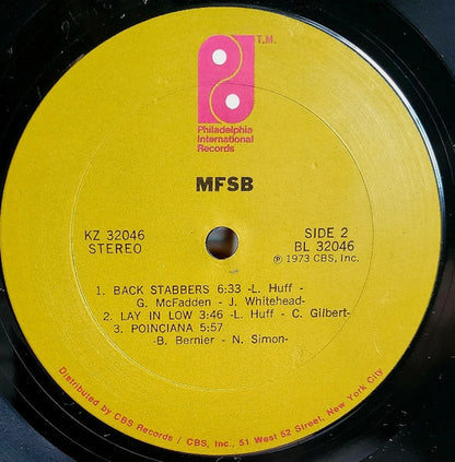 MFSB : MFSB (LP, Album, Ter)