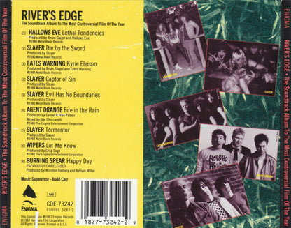 Various : River's Edge (The Soundtrack Album To The Most Controversial Film Of The Year) (CD, Comp)