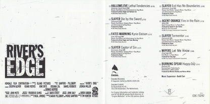 Various : River's Edge (The Soundtrack Album To The Most Controversial Film Of The Year) (CD, Comp)