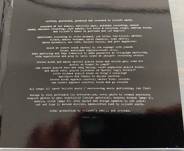 Elliott Smith : From a Basement on the Hill (CD, Album, RM)