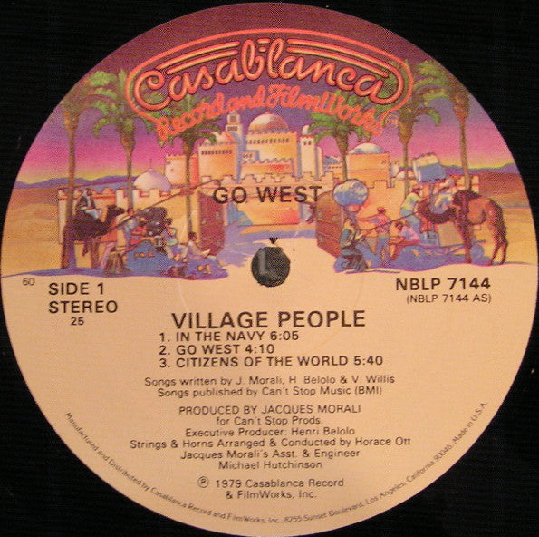 Village People : Go West (LP, Album, 60/)