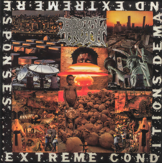 Brutal Truth : Extreme Conditions Demand Extreme Responses (LP, Album, Ltd, Ora)