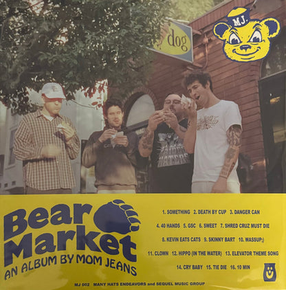 Mom Jeans. : Bear Market  (LP, Album, Ltd, Blu)